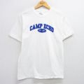 ヘインズ 00s 半袖Tシャツ キャンプ ホワイト M | 古着