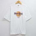 ハードロックカフェ 90s 半袖Tシャツ パリ ホワイト XL | 古着