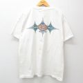 90s 半袖Tシャツ SIDE OUT ホワイト XL | 古着
