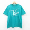 フルーツオブザルーム 90s 半袖Tシャツ Vocabulary グリーン L | 古着