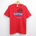 00s 半袖Tシャツ ポケットモンスター レッド XL | 古着