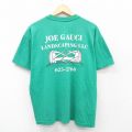 00s 半袖Tシャツ ジョーガウチ グリーン XL | 古着