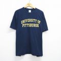 00s 半袖Tシャツ ピッツバーグ ネイビー XL | 古着