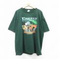 ジャージーズ 90s 半袖Tシャツ EBERLY グリーン XL | 古着