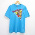フルーツオブザルーム 90s 半袖Tシャツ 馬 ライトブルー XL | 古着