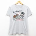 【50%OFF】M★古着 スクリーンスターズ 半袖 ビンテージ Tシャツ メンズ 80年代 80s MLB ボストンレッドソックス NBA ボストンセルティックス グレー 霜降り バスケットボール メジャーリーグ ベースボール 野球 25jul25 中古
