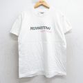 L★古着 オニータ ONEITA 半袖 ビンテージ Tシャツ メンズ 90年代 90s プロビンスタウン ケープコッド コットン クルーネック USA製 白 ホワイト 25jul25 中古