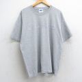 【50%OFF】XL★古着 フィラ FILA 半袖 ビンテージ Tシャツ メンズ 00年代 00s パイロットペン テニス 大きいサイズ コットン クルーネック USA製 グレー 霜降り 25jul25 中古