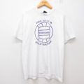 L★古着 スクリーンスターズ 半袖 ビンテージ Tシャツ メンズ 80年代 80s バレーボール TORNADO クルーネック 白 ホワイト 25jul26 中古