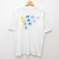 L★古着 ヘインズ Hanes 半袖 ビンテージ Tシャツ メンズ 80年代 80s 星 DACS クルーネック USA製 白 ホワイト 25jul26 中古