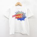 S★古着 フルーツオブザルーム 半袖 ビンテージ Tシャツ メンズ 90年代 90s SYCAMORE TRAILS 白 ホワイト 25jul26 中古