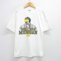 00s 半袖Tシャツ ミシガンローズボウル ホワイト XL | 古着