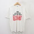 00s 半袖Tシャツ BOB ホワイト XL | 古着