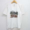 フルーツオブザルーム 00s 半袖Tシャツ ニューヨーク ホワイト XL | 古着