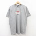 XL★古着 半袖 ビンテージ Tシャツ メンズ 00年代 00s WESTMORELAND クルーネック グレー 霜降り 25jul28 中古