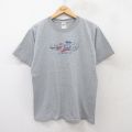 M★古着 半袖 ビンテージ Tシャツ メンズ 00年代 00s US OPEN テニス クルーネック グレー 霜降り 25jul29 中古