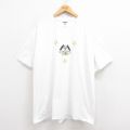 ジャージーズ 90s 半袖Tシャツ イカリ刺繍 ホワイト XL | 古着