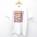 L★古着 スクリーンスターズ 半袖 ビンテージ Tシャツ メンズ 80年代 80s マーチング フェスティバル アリゾナ クルーネック USA製 白 ホワイト 25jul31 中古