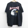 フルーツオブザルーム 00s 半袖Tシャツ 鳥 ブラック XL | 古着
