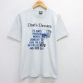 L★古着 スクリーンスターズ 半袖 ビンテージ Tシャツ メンズ 80年代 80s Dad クルーネック USA製 薄グレー 霜降り 25aug01 中古