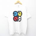 00s 半袖Tシャツ QUAD ホワイト XL | 古着