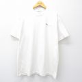 XL★古着 半袖 ビンテージ Tシャツ メンズ 90年代 90s ディズニー DISNEY ミッキー MICKEY MOUSE コットン クルーネック USA製 白 ホワイト 【spe】 25aug01 中古