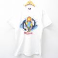 L★古着 半袖 ビンテージ Tシャツ メンズ 00年代 00s イルカ クルーネック 白 ホワイト 25aug01 中古