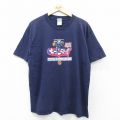 00s 半袖Tシャツ GymRatバスケットボール ネイビー XL | 古着
