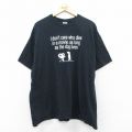 00s 半袖Tシャツ movie dog ブラック XL | 古着
