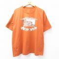 90s 半袖Tシャツ クレイジーホースメモリアル オレンジ XL | 古着