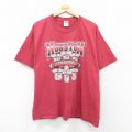 00s 半袖Tシャツ ヒューストンベースボール レッド XL | 古着