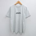 XL★古着 フルーツオブザルーム 半袖 ビンテージ Tシャツ メンズ 00年代 00s NO PAM メッセージ クルーネック 薄グレー 霜降り 25aug02 中古