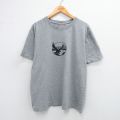 00s 半袖Tシャツ 鳥 グレー XL | 古着