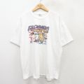 00s 半袖Tシャツ フロリダシャチワニ ホワイト XL | 古着