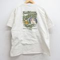 オニータ 90s 半袖Tシャツ SANMARCOS BREWERY 生成り ベージュ XL | 古着