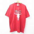 ジャージーズ 00s 半袖Tシャツ Bull レッド XL | 古着