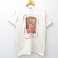 フルーツオブザルーム 00s 半袖Tシャツ フラアンジェリコ 生成り ベージュ M | 古着