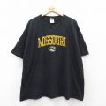 00s 半袖Tシャツ ミズーリ ブラック XL | 古着