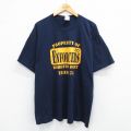 00s 半袖Tシャツ ENFORCERS ネイビー XL | 古着