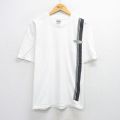 XL★古着 ビラボン BILLABONG 半袖 ビンテージ Tシャツ メンズ 90年代 90s ビッグロゴ コットン クルーネック USA製 白 ホワイト 25aug09 中古