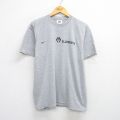 L★古着 ナイキ NIKE 半袖 ビンテージ Tシャツ メンズ 00年代 00s ELLSWORTH クルーネック グレー 霜降り 25aug12 中古