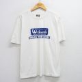 フルーツオブザルーム 90s 半袖Tシャツ Wilsons ホワイト XL | 古着