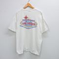 00s 半袖Tシャツ ラスベガス ホワイト XL | 古着