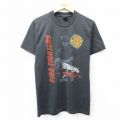フルーツオブザルーム 90s 半袖Tシャツ 消防士 ブラック M | 古着