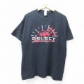 00s 半袖Tシャツ SELECT ブラック XL | 古着