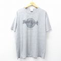 00s 半袖Tシャツ ハードロックカフェ カンクン グレー XL | 古着