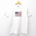 00s 半袖Tシャツ 星条旗 ホワイト M | 古着