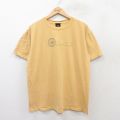 L★古着 半袖 ビンテージ Tシャツ メンズ 00年代 00s adirondack mountain クルーネック 黄 イエロー 25aug20 中古