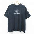 00s 半袖Tシャツ CLEAR WATER BEACHプリント ブラック XL | 古着
