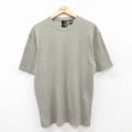 L★古着 半袖 ビンテージ Tシャツ メンズ 00年代 00s 無地 クルーネック 緑系 グリーン 25aug21 中古